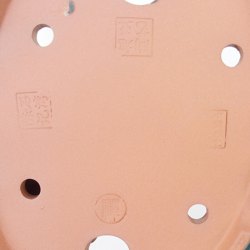 Bol pour bonsaï 18,5 x 14,5 x 4,5 cm, vert