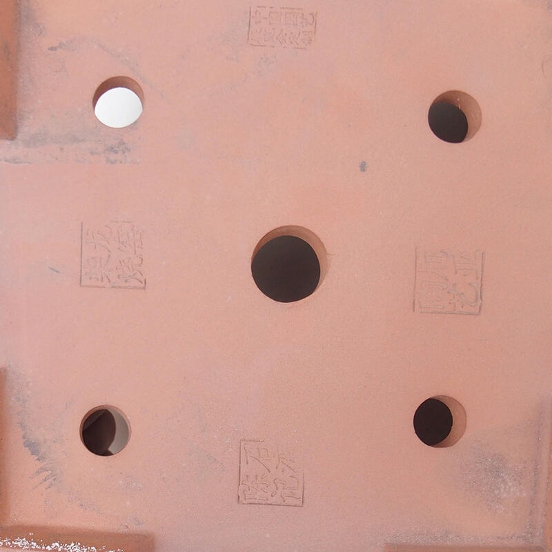 Bol à bonsaï 19,5 x 19,5 x 10 cm, couleur marron