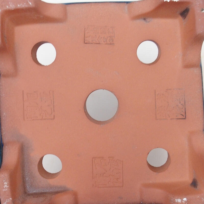 Bol à bonsaï 20,5 x 20,5 x 15 cm, couleur bleu