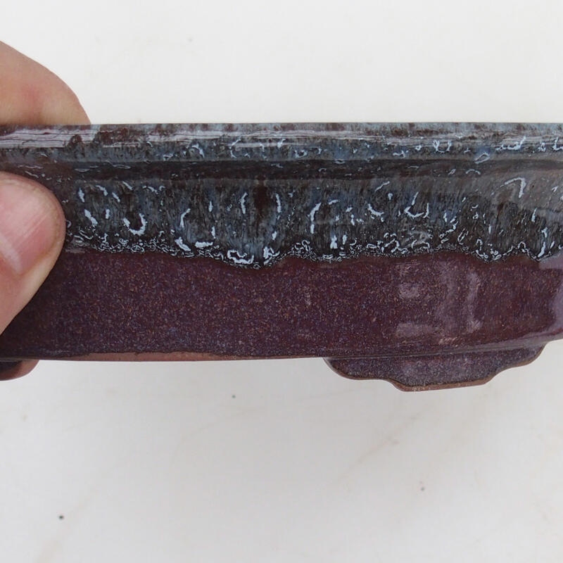 Bol pour bonsaï 21 x 14 x 5 cm, brun