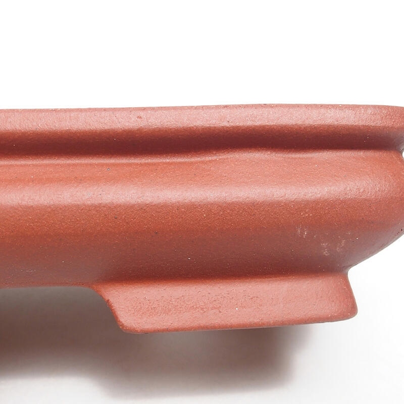 Bol pour bonsaï 21 x 15 x 5 cm, couleur brique