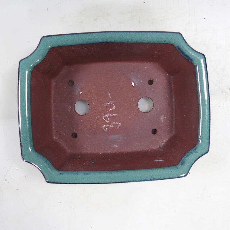 Bol pour bonsaï 21 x 17 x 6,5 cm, vert