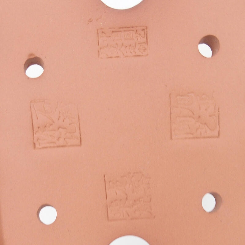 Bol pour bonsaï 22 x 16,5 x 4 cm, couleur bleu