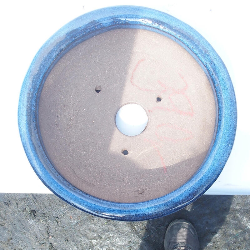 Bol pour bonsaï 22 x 22 x 5,5 cm vert