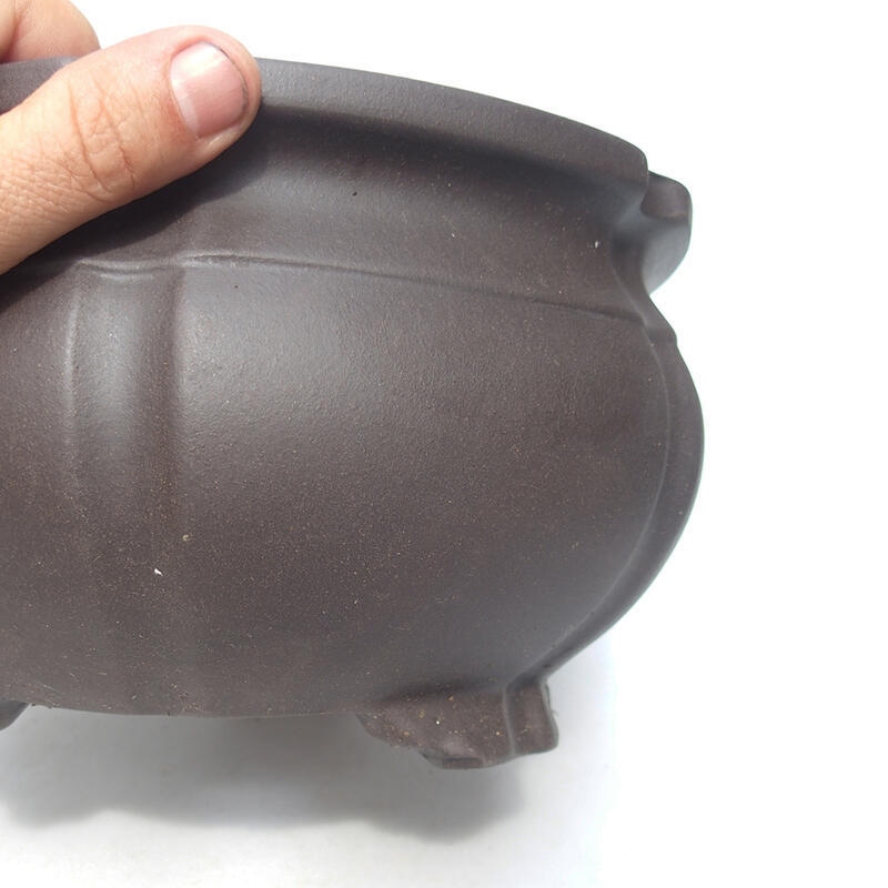 Bol pour bonsaïs 24 x 24 x 13,5 cm, brun