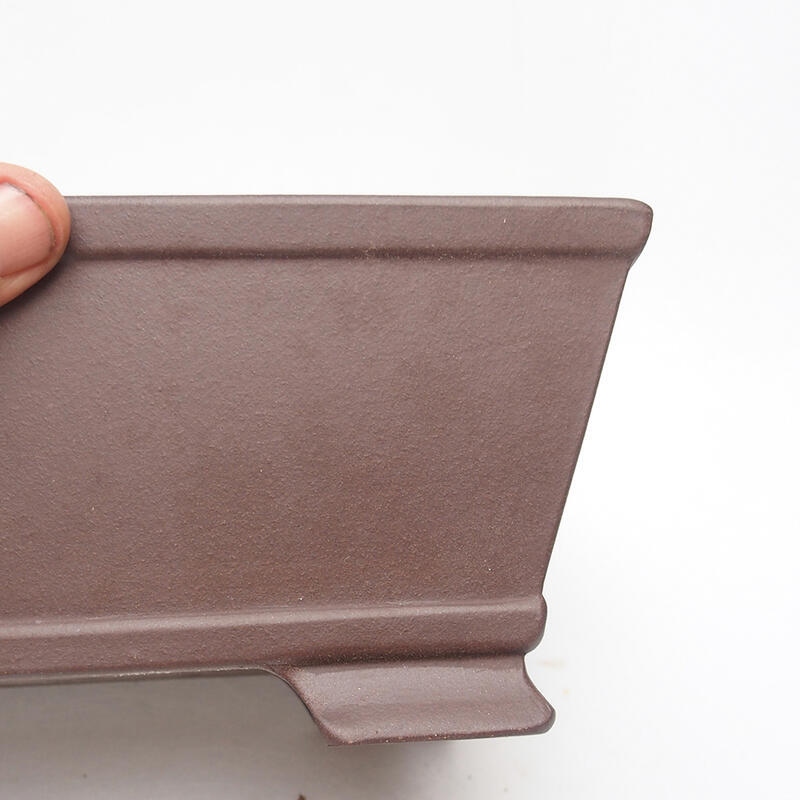 Bol pour bonsaïs 25 x 18 x 10 cm, brun