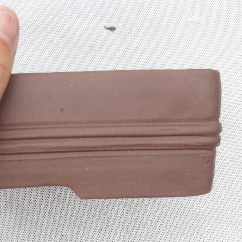 Bol pour bonsaïs 25 x 18 x 6 cm, brun