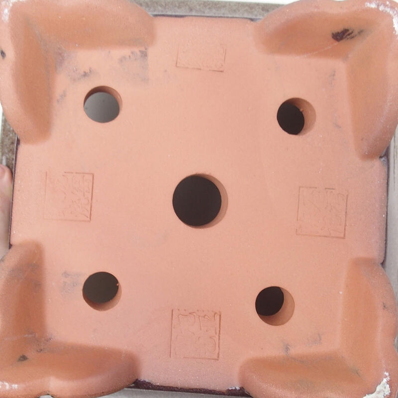 Bol à bonsaï 27 x 27 x 14,5 cm, brun