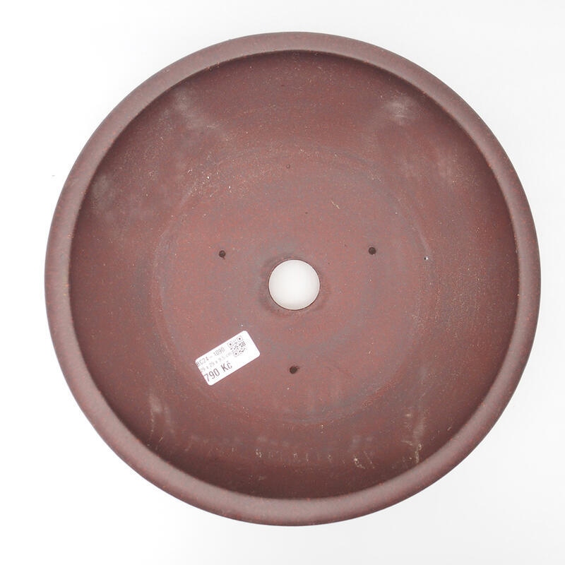 Bol bonsaï 29 x 29 x 9,5 cm, couleur brun-noir