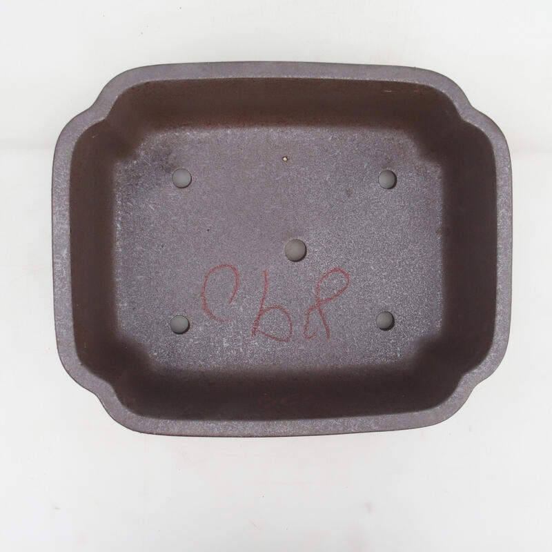 Bol pour bonsaï 30 x 24,5 x 8 cm, couleur naturelle