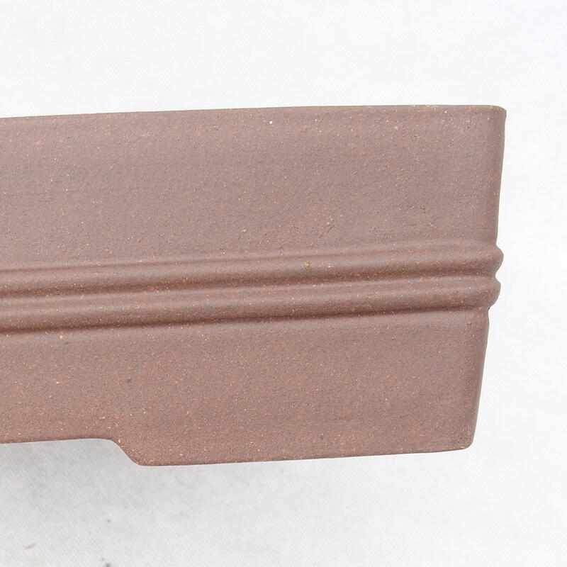 Bol pour bonsaï 30 x 24 x 7 cm, brun