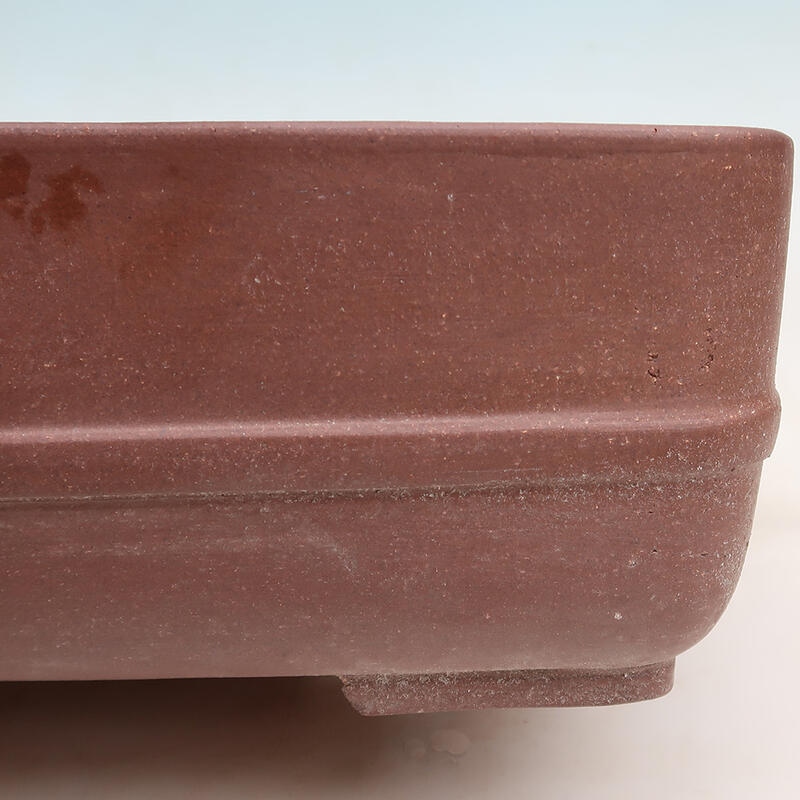 Bol pour bonsaï 35 x 27,5 x 12 cm, brun