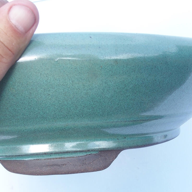 Bol pour bonsaïs 35 x 35 x 10 cm vert