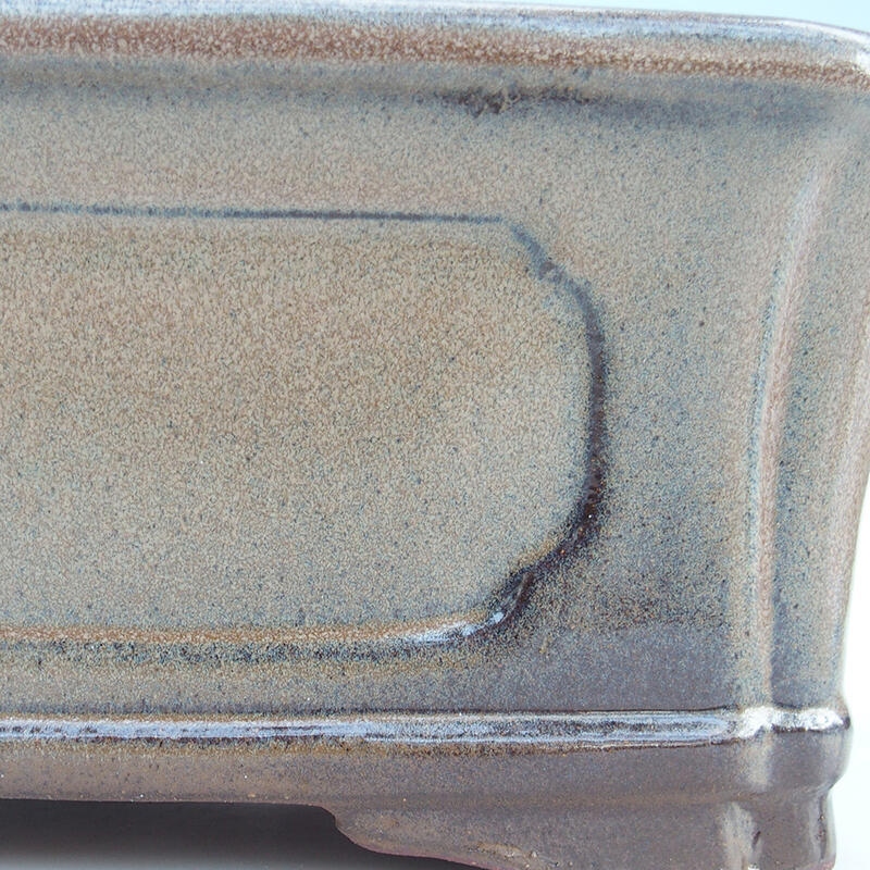 Bol bonsaï 41 x 28 x 12,5 cm, couleur marron - transport par palette uniquement