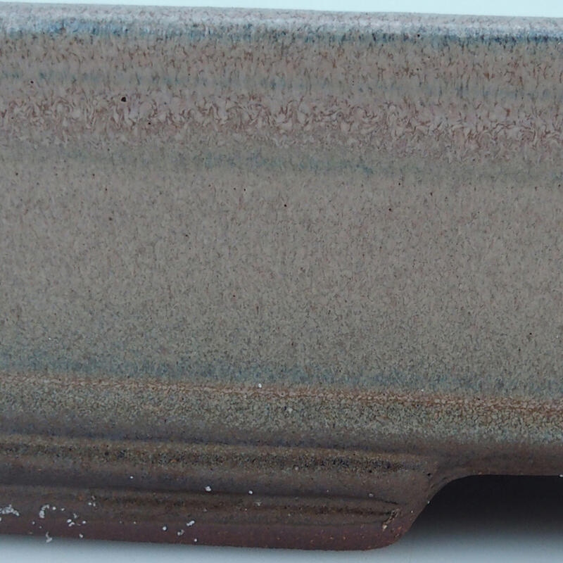 Pot à bonsaï 41 x 28 x 7 cm, couleur beige