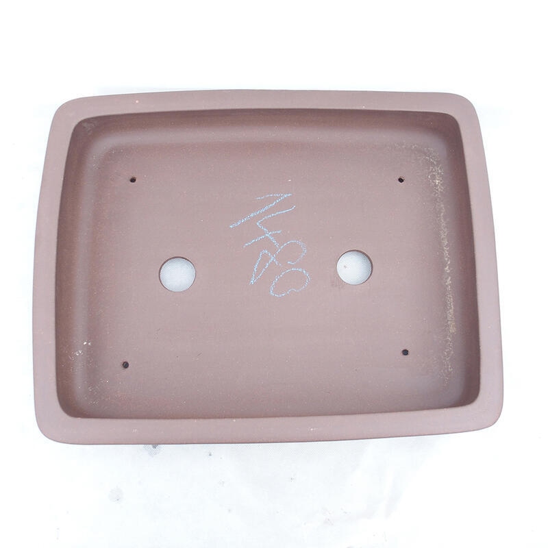 Bol pour bonsaï 49 x 39 x 9,5 cm, brun