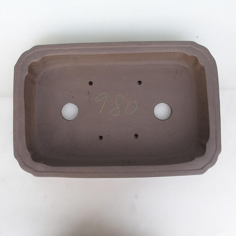 Bol pour bonsaï 51 x 33,5 x 8 cm, couleur naturelle