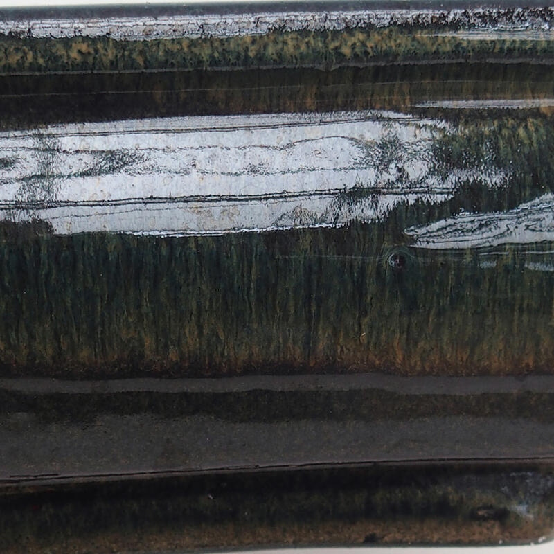 Bol bonsaï 51 x 33 x 8 cm, bleu-vert - transport par palette uniquement