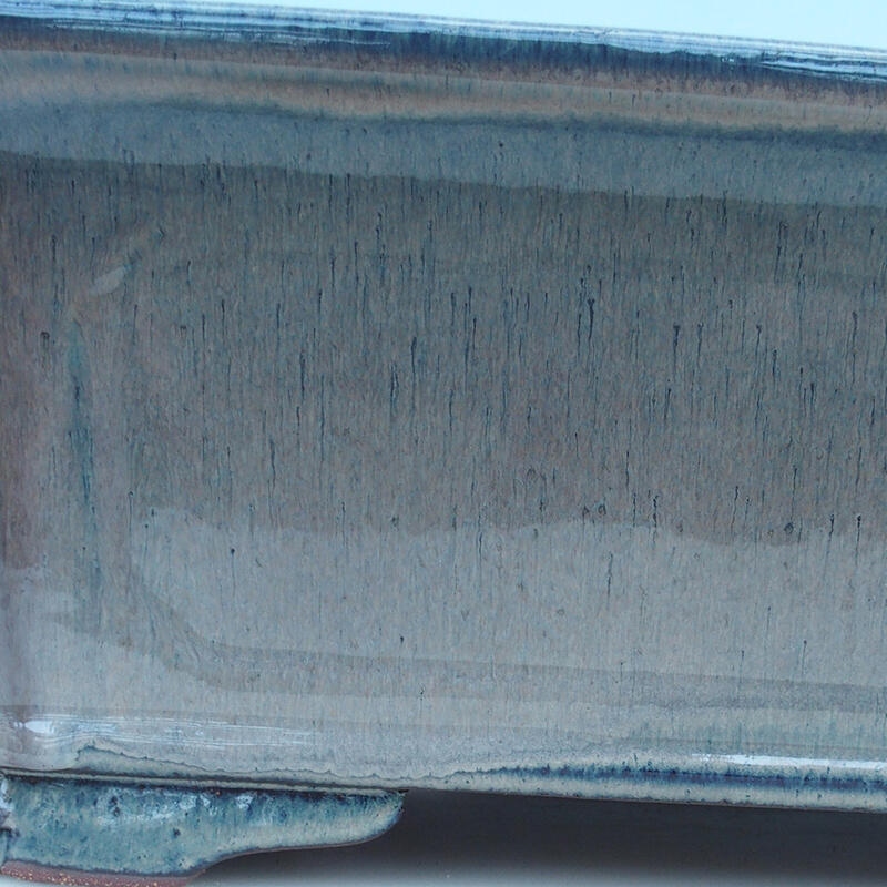 Bol bonsaï 51 x 35,5 x 16 cm, couleur bleu-beige - transport par palette uniquement