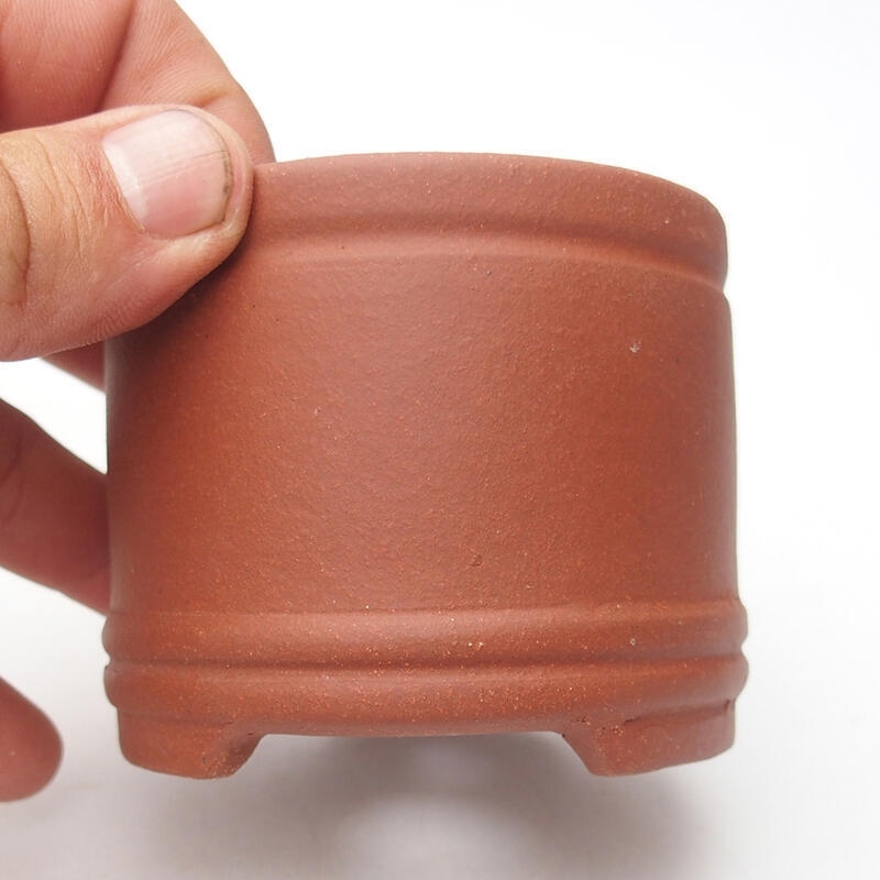 Bol bonsaï 7,5 x 7,5 x 6,5 cm, couleur brique