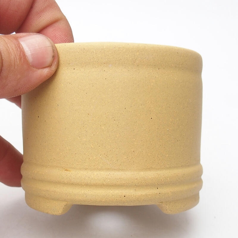 Coupe bonsaï 7,5 x 7,5 x 6,5 cm, couleur ocre