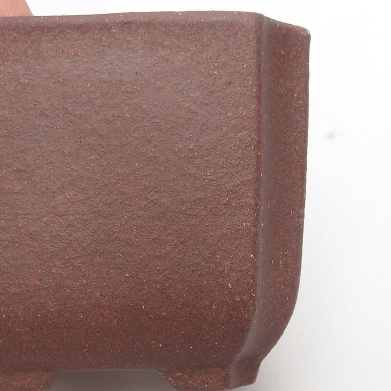 Bol pour bonsaïs 7 x 7 x 6 cm, brun