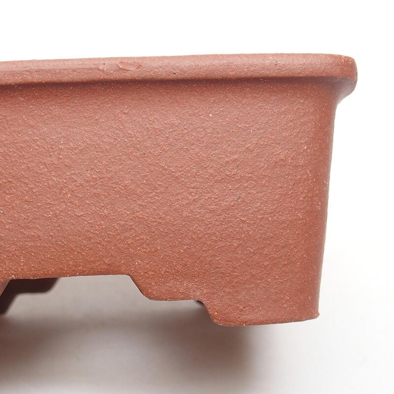 Bol pour bonsaï 9 x 7 x 4 cm, couleur brique