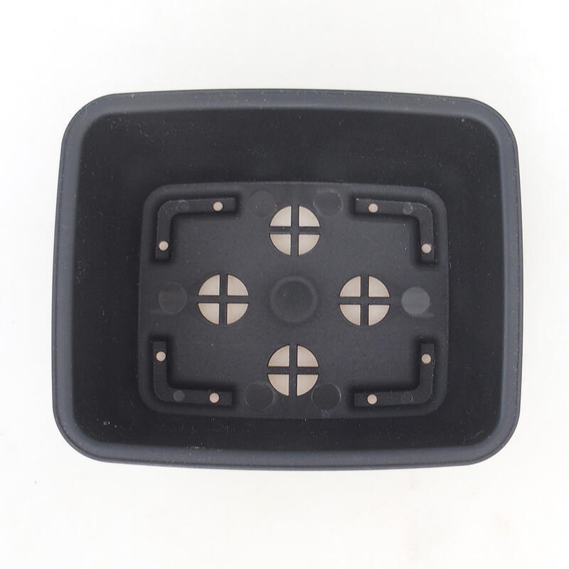 Bol à bonsaï en plastique MP-10 noir - 11,5 x 9,5 x 4,5
