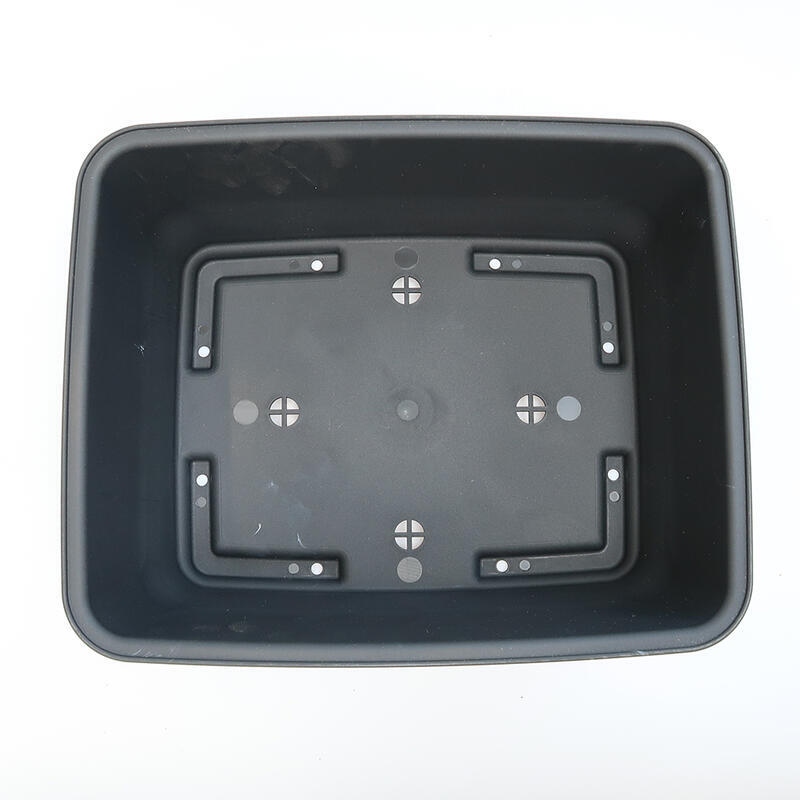 Bol à bonsaï en plastique MP-11 noir - 28 x 23 x 10 cm