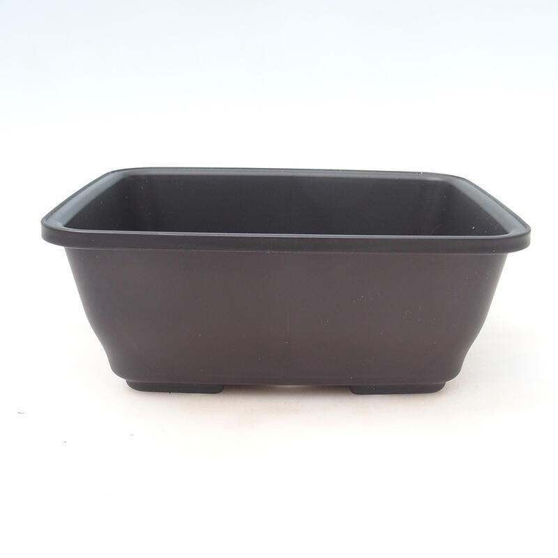 Bol à bonsaï en plastique MP-9 noir - 23 x 19 x 9 cm