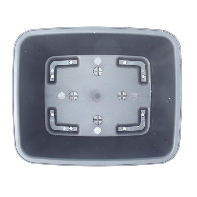 Bol à bonsaï en plastique MP-9 noir - 23 x 19 x 9 cm