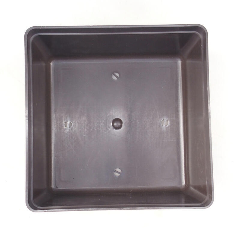 Bol à bonsaï en plastique YMDR-3 brun - 20 x 20 x 10 cm