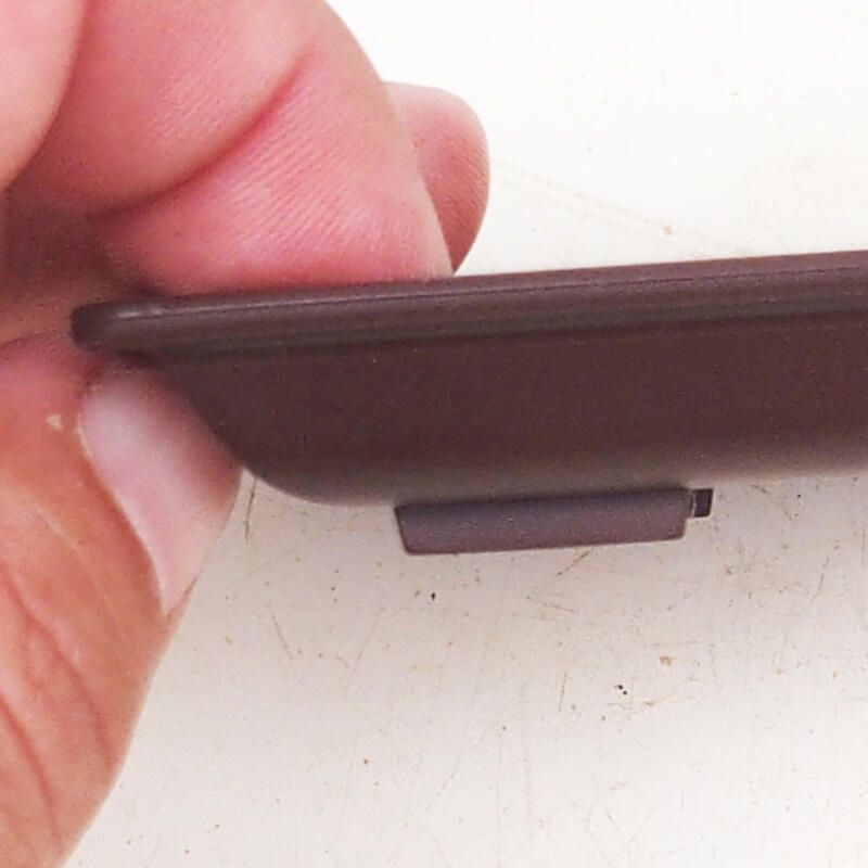 Plateau en plastique pour bonsaïs PP-3 - 11 x 8 x 1,5 cm