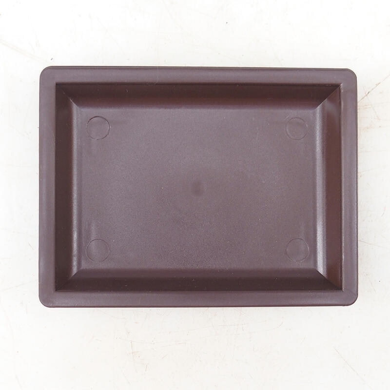 Plateau en plastique pour bonsaïs PP-3 - 11 x 8 x 1,5 cm