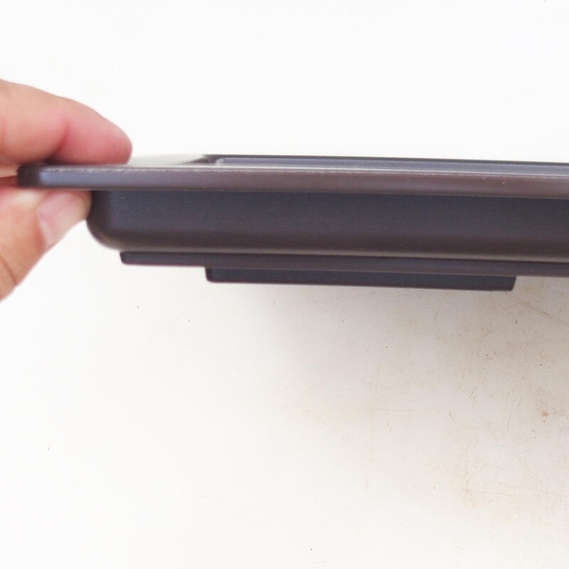 Plateau pour bonsaïs en plastique PP-6 - 40 x 30 x 2,5 cm