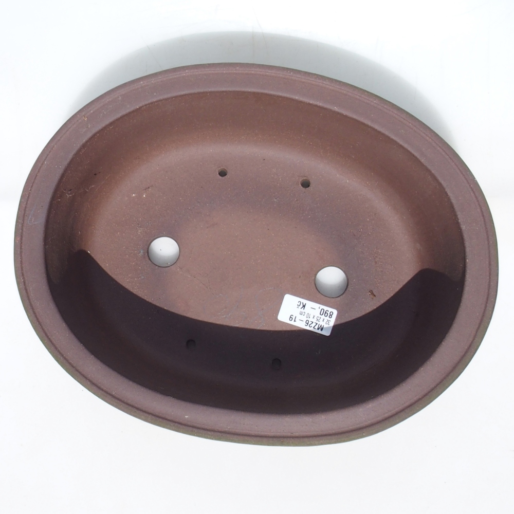 Bol pour bonsaï 32 x 25 x 10 cm - brun