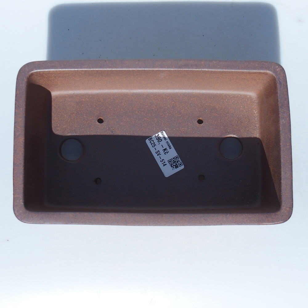 Bol 23 x 14 x 7 cm brun