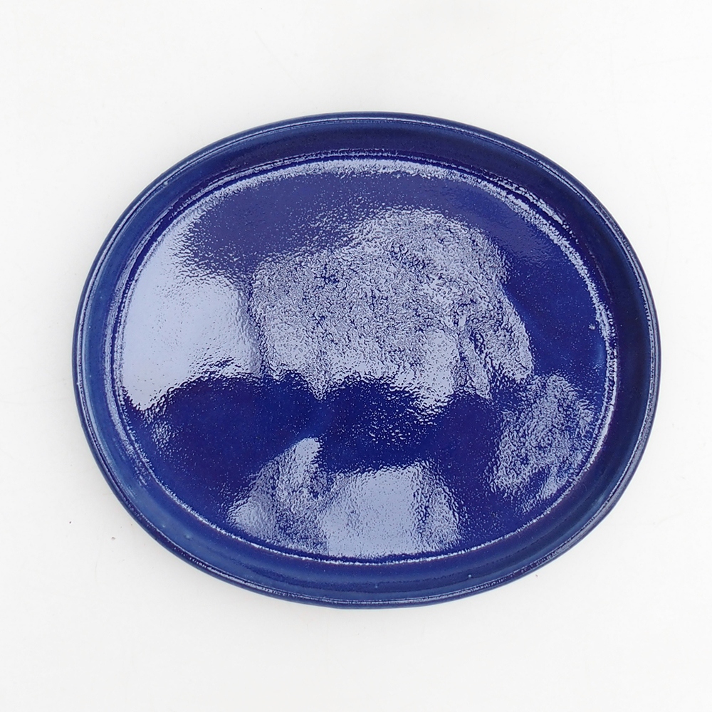 Soucoupe en céramique H11 - 11,5 x 9,5 x 1 cm