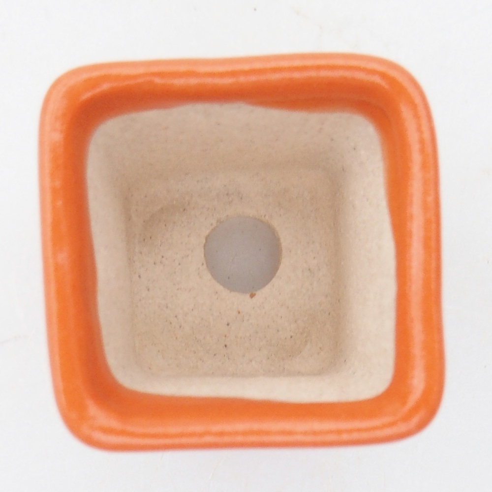 Mini bol bonsaï 2,5 x 2,5 x 2,5 cm, orange