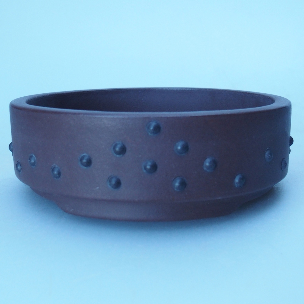 Bol 10 x 10 x 3 cm brun