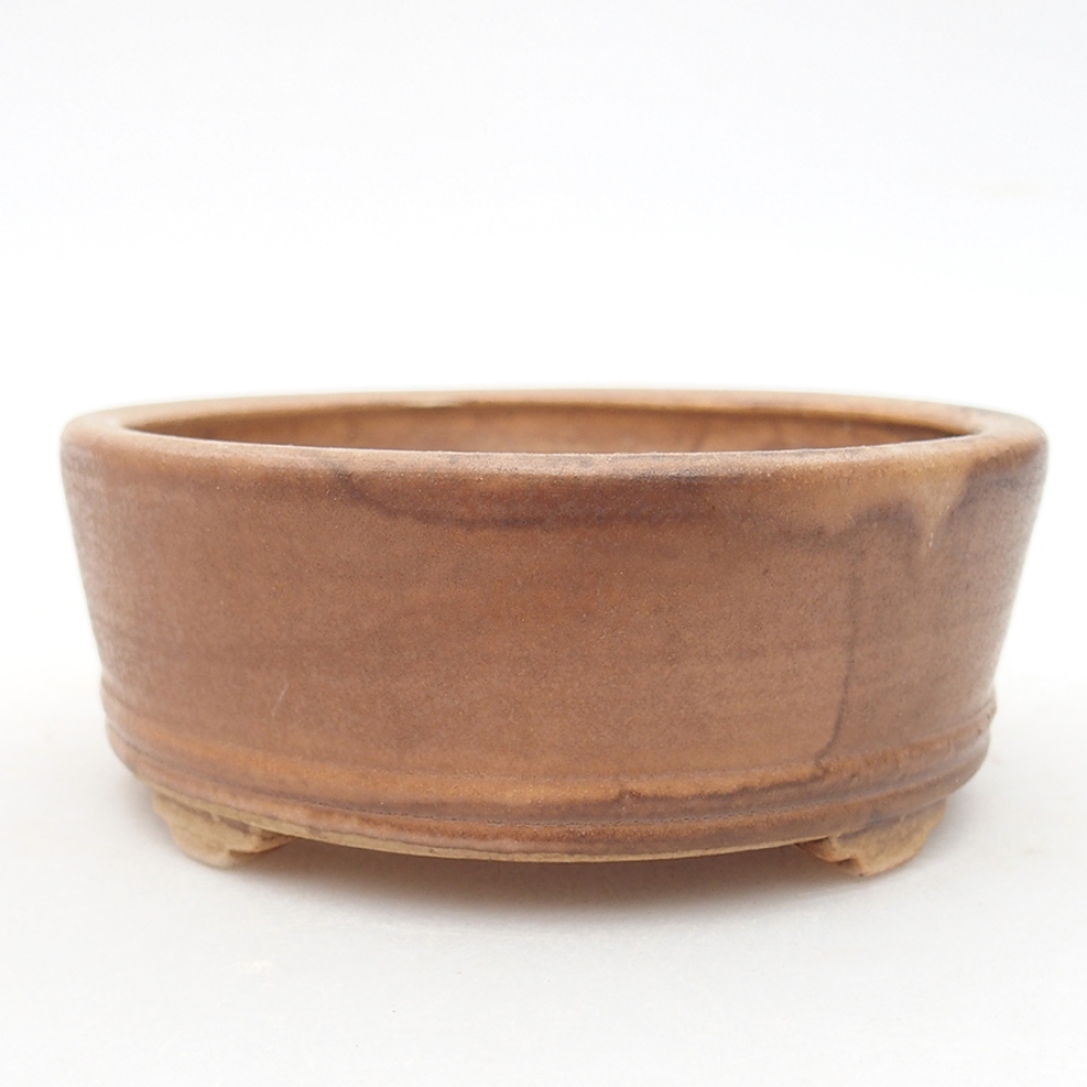 Bol à bonsaï en céramique 9 x 9 x 3,5 cm, rose