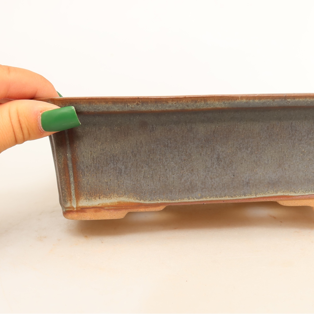 Bol en céramique  20 x 15,5 x 5,5 cm, couleur marron