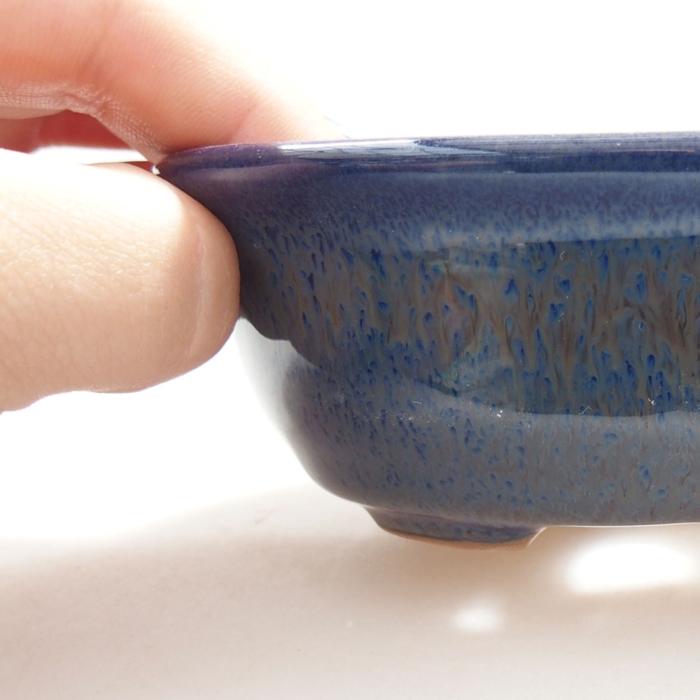 Bol à bonsaï en céramique 22 x 17 x 5 cm, vert