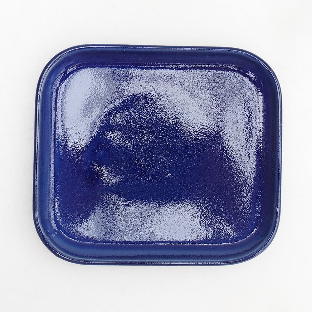 Bol bonsaï + soucoupe H11 - 11,5 x 10 x 4 cm - vert