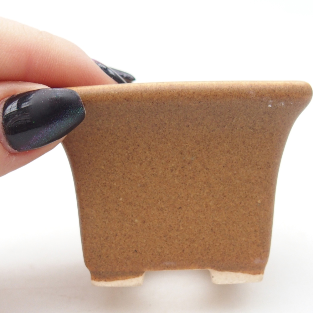 Mini bol bonsaï 5,5 x 5,5 x 4 cm, brun