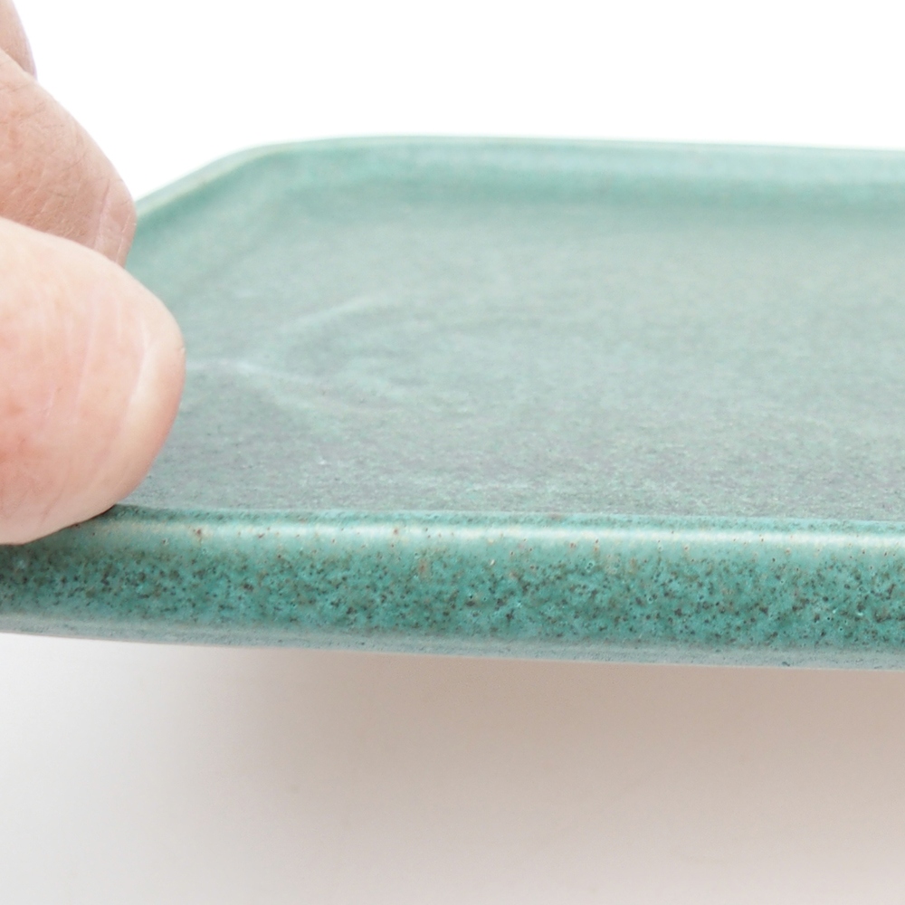 Bol en céramique H07 - 28 x 19 x 1,5 cm - brun