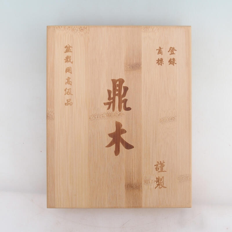 Ciseaux dans une boîte en bambou - 5 pièces