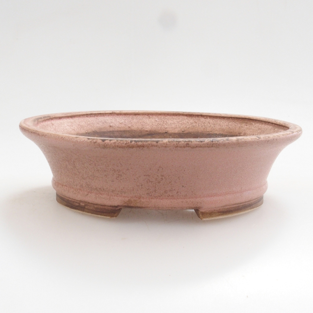 Bol à bonsaï en céramique 10 x 8,5 x 4 cm, brun