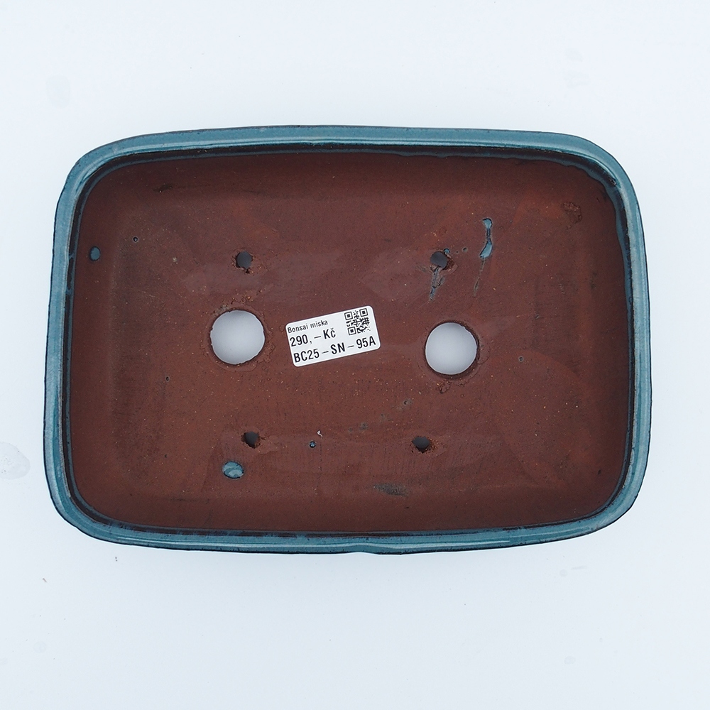 Bol 25 x 18 x 6 cm bleu