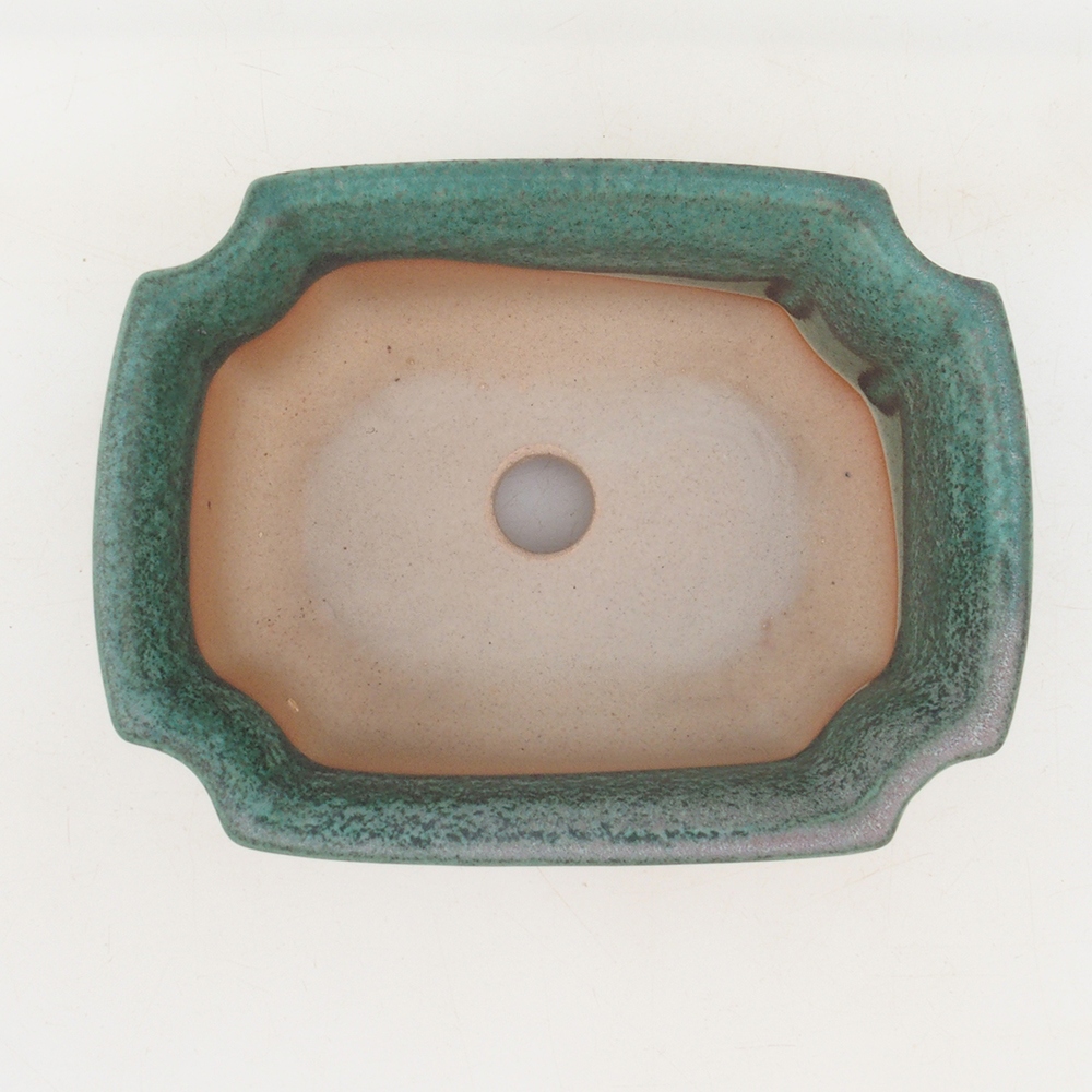 Bol à bonsaï H01 - 12 x 9 x 5 cm - vert